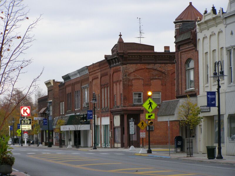 Montpelier Ohio Downtown